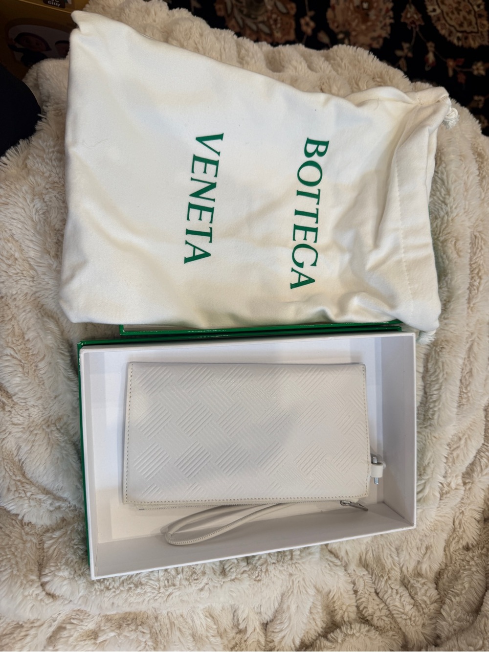 Bottega Veneta Vibrant Green Glossy Box with Black Logo